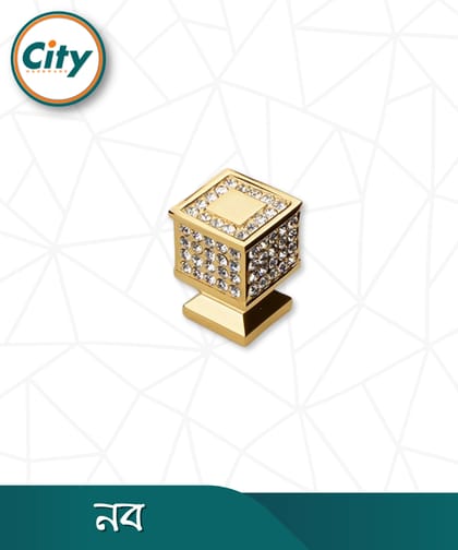 ১ পিস প্রিমিয়াম কুয়ালিটি লাক্সারি ফার্নিচার নব স্কয়ার শেপ ক্রিস্টাল নব ক্যাবিনেটের ড্রয়ার নব বাড়ি অফিস চেস্ট ক্যাবিনেটের জন্য গোল্ডেন