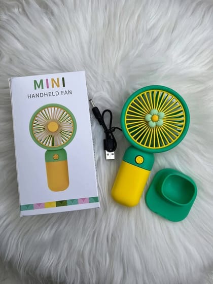 Handheld Mini Fans USB Rechargeable Small Electric Fan Student Pocket Portable Fan Mini Portable Fan
