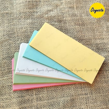 OXYNOTE 6 x 2.5 inches Index Flash Cards - 50 Cards - Suitable for Exam Preparation, Cheat Sheets, Short Notes, Syllabus Revision