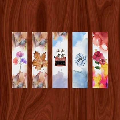 5 Pieces Bookmark (Size- 5.5inch x 1.5inch) by Oxynote