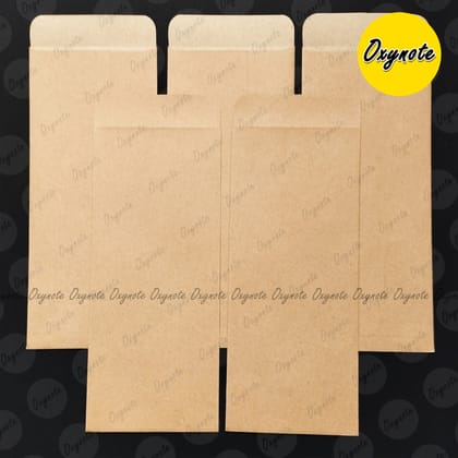 Premium Brown (Korean Paper) Envelope by OXYNOTE (10 Pieces)