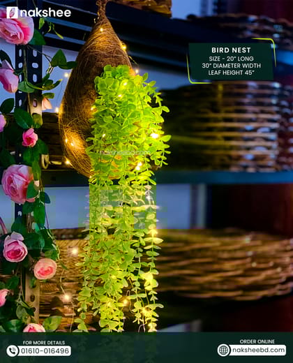 Birds Nest + Leaf + Light Combo