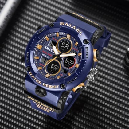 Dual Time Multi-Functions Waterproof Digital Watches Men and Woman Wrist with Custom Logo Sports Watch Quartz WatchPurchase