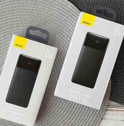 ⚡⚡ Baseus Bipow 10,000mAh 15W Digital Display Power Bank