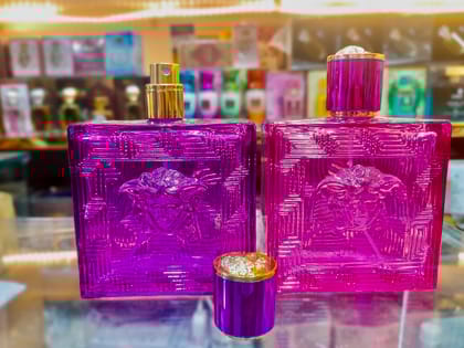 Versace Empty Perfume Atomizer Refillable  Glass Spray 100ml Bottle 1 pcs