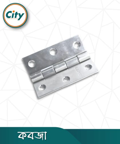 ২ পিস ৩ ইঞ্চি কবজা স্টেইনলেস স্টিলের কবজা ডোর কবজা এস এস স্ক্রুর সাথে