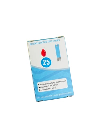 GearUP BGM-20 Diabetes Measuring 25 Test Strips