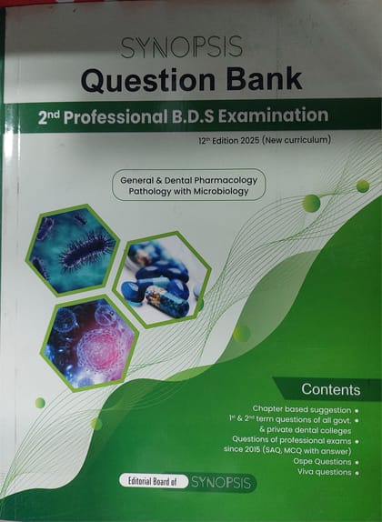 Question bank 2nd professional BDS examination