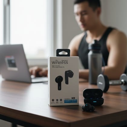 K8 Wireless Sport Earbuds Stereo Bass