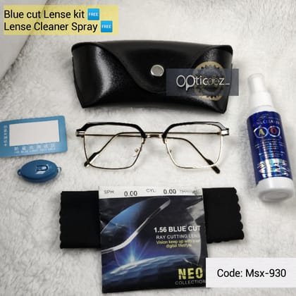 RingMaster Premium Metal BlueCut eyeglass