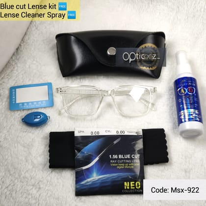 Transparent Design BlueCut eyeglass