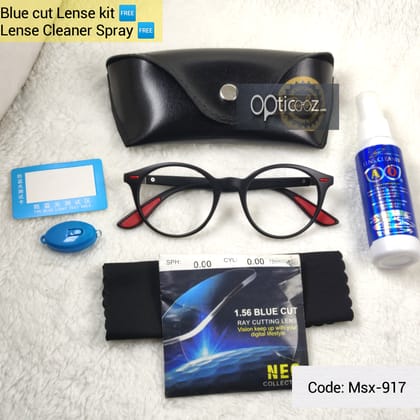 Ray Ban Oval Shape Premium BlueCut Eyeglass