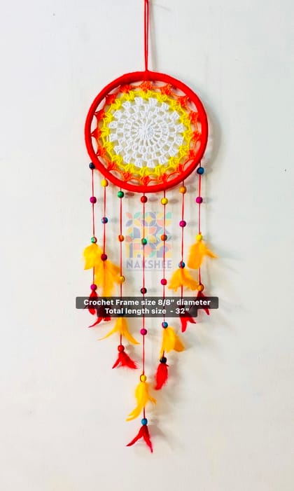orange wall hanging 8/8”