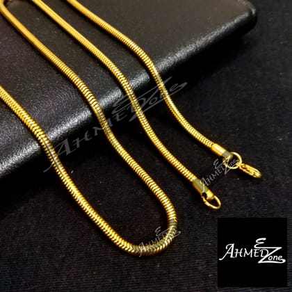 Golden Round Neck Chain