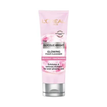 L'Oreal Glycolic Bright Glowing Foam Cleanser 100ml