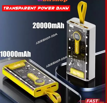 Power Bank Portable Fast Charging 20000 mAh