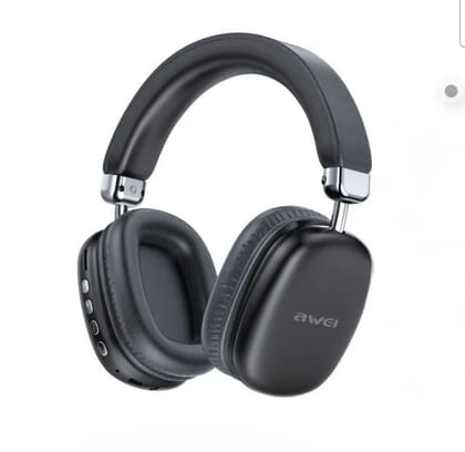Awei AT7 Bluetooth Wireless Headphone- Black Color