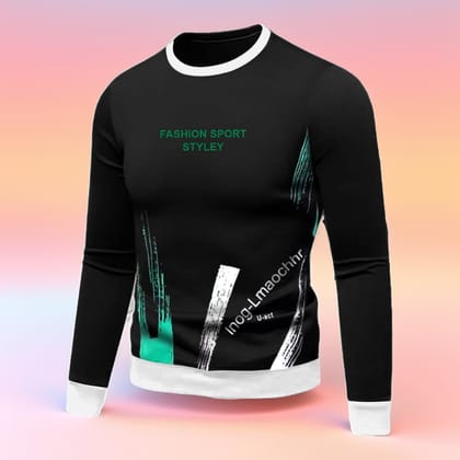 Cotton Long Sleeve Sweat Shirt for Men