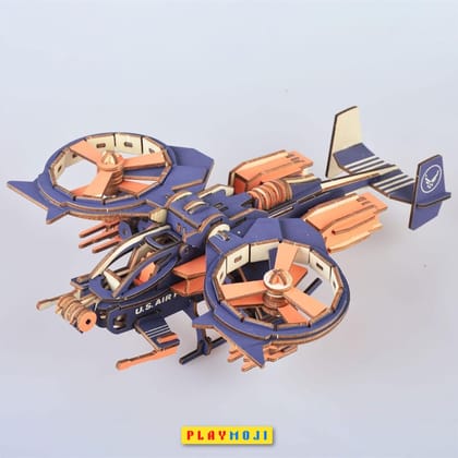 Scorpion Gunship Avatar - 3D Wooden DIY Model