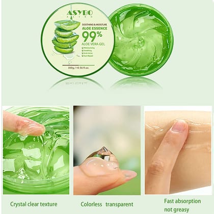 Smoothing & Moisture Aloe Vera 99% Soothing Gel, 300g