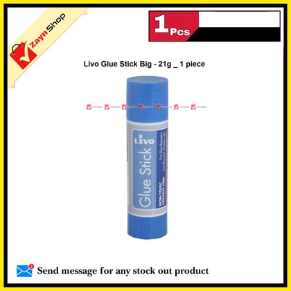 Livo Glue Stick Big Non Toxic Solvent Free 21g