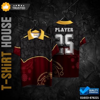 প্রিমিয়াম সাবলিমেশন স্পোর্টস জার্সি