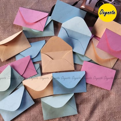 Chirkut Series Pastel Colors Mini Envelope by OXYNOTE