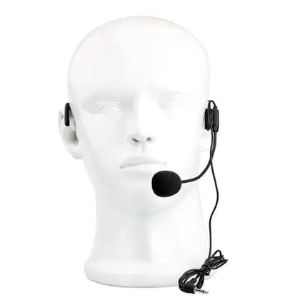 Mini Headset Microphone Condenser MIC for Voice Amplifier Speaker Professional Tour guide