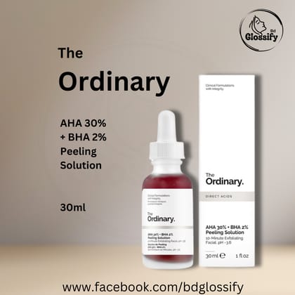 The Ordinary - AHA 30% +BHA 2% Peeling Solution (30ml)
