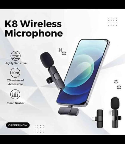 💝💝💝 K8 Wireless Microphone