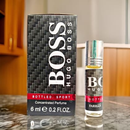 HUGO BOSS by (AL Farhan) Roll on Attar Concentrated Perfume Oil Long Lasting Roll On Fragrance - 6ml