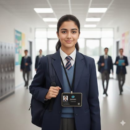 Smart NFc Student ID Card With Accessories