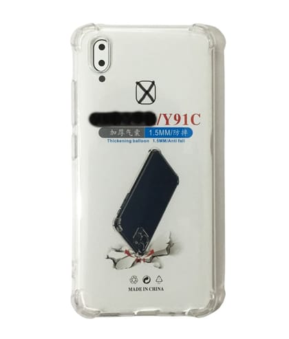 Vivo Y91C Transparent/Clear Soft silicone Phone Cover