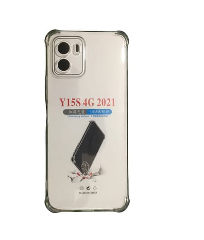 vivo V1,Y21/Y33S Transparent/Clear Soft silicone Phone Cover