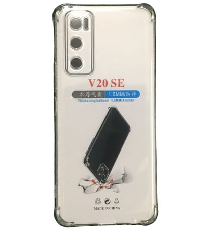 Vivo V20 SE Transparent/Clear Soft silicone Phone Cover