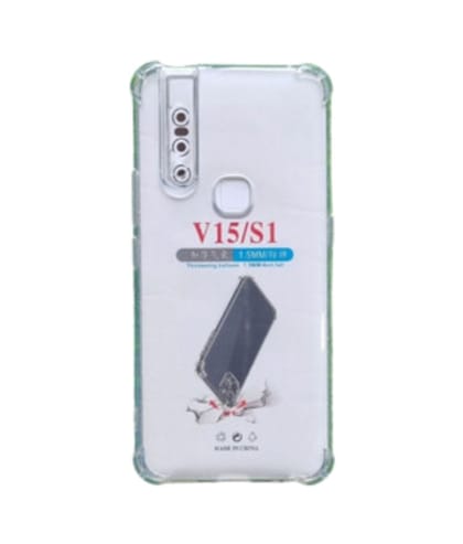 Vivo V15 Transparent/Clear Soft silicone Phone Cover