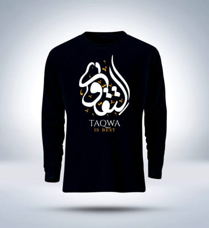 Islamic calligraphy Full Sleeve T-Shirt for men