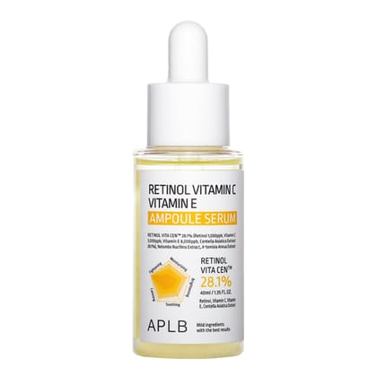 APLB Retinol Vitamin C Vitamin E Ampoule Serum 40ml