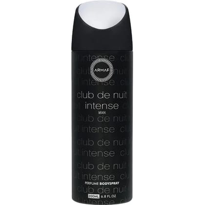 Armaf Club De Nuit Intense Body Spray used for male - 200 ml
