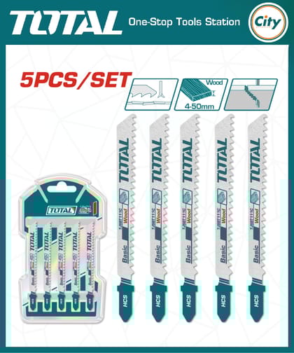 74mm জিগ স ব্লেড সেট TOTAL TJSBT111C