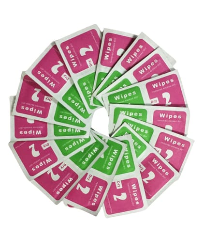 Mobile Screen/Glass Cleaner (Wet & Dry Wipes) Bundle of 25 Set