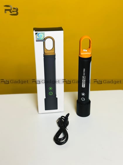 GearUP K57 PRO Rechargeable High Power Flashlight + Large COB Light