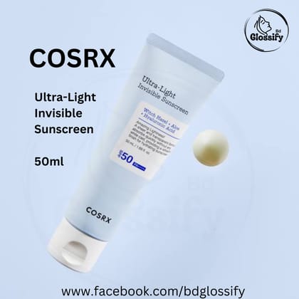 COSRX - Ultra Light Invisible Sunscreen SPF50  (50ml)