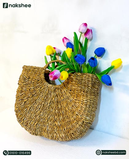 Sea Grass Bag (Without Flowers) Decoration Basket