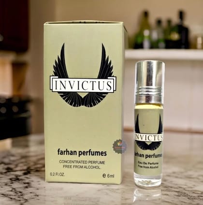 INVICTUS by Al Farhan Concentrated Perfume Oil attar Non-alcoholic Fragrance - 6ml