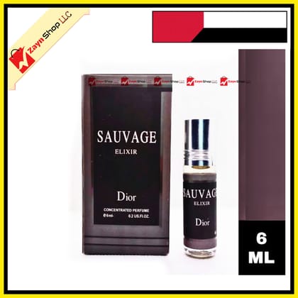 Dior Sauvage Elixir by Al Farhan Concentrated Perfume Oil Non-alcoholic Fragrance - 6ml