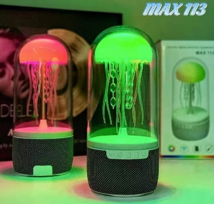 Max 113 Jellyfish Speaker with Colorful Octopus Lights.Type