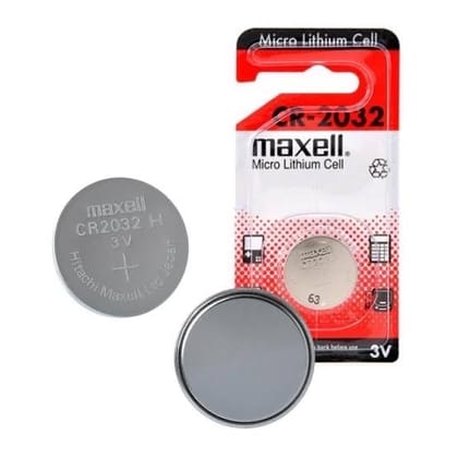 Maxell CR2032 Lithium 3v Battery,Made in Japan . Multi purpose use 1pcs
