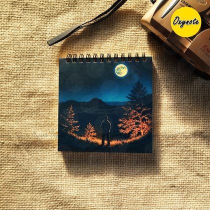 Thoughtful Square Sketchbook by OXYNOTE