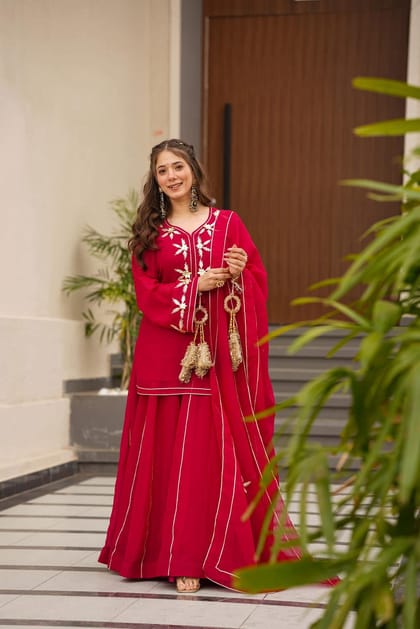 Aura kurta palazzo set
